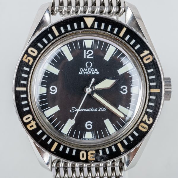 OMEGA, herrarmbandsur, Seamaster 300, stål, 1965