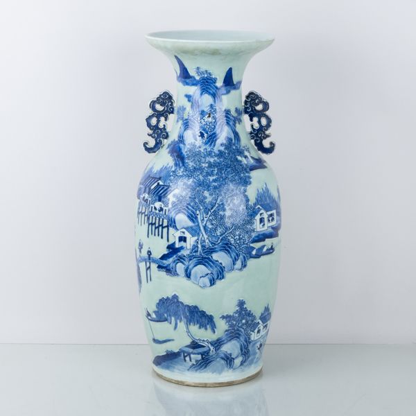 GOLVVAS, porslin, Kina, 1800-tal
